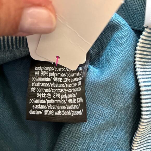 Victoria Secret Pink Seamless Green Marble Leggings NEW Workout Tights US Small - Picture 8 of 10